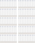 100Pcs Adhesive Cable Management Clips, Adjustable Nylon Strap Ties, Self Adhesive Wire Clamps Organizer with Strong Fixation for Office Home and Car, Reusable Cable Ties for Power (White)
