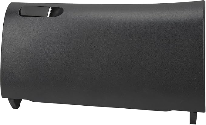 Glove Box Compartment Lid, ABS Precise Fit 8E1857124A Simple Installation Glove Box Cover for A4 B7 2001 To 2008 (Black)