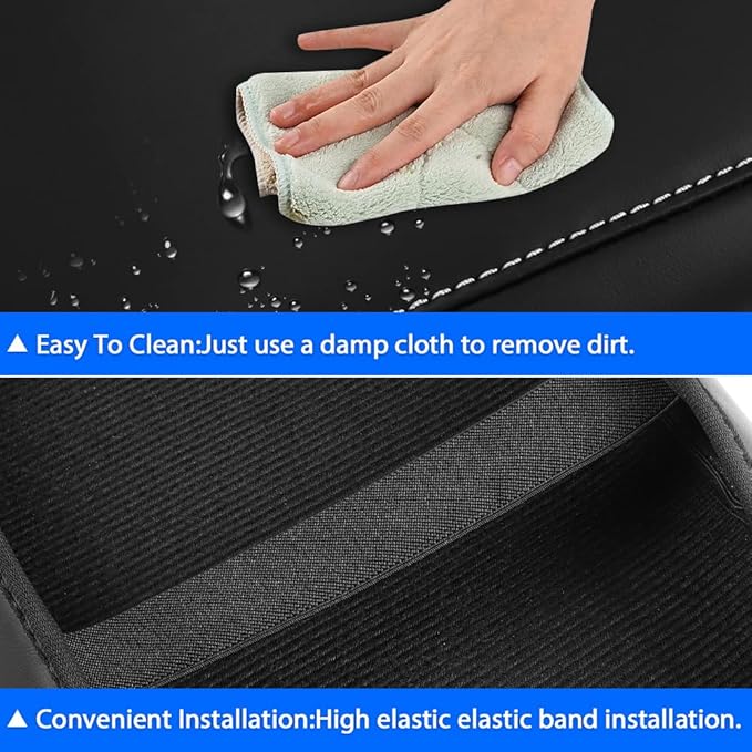 Autorder Center Console Cover for 2015-2020 2021 Lexus NX NX300h/NX300/NX200t Accessories Armrest Cover Anti-Scratch Middle Console Pad Leather Armrest Protector