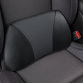 Aerovia 1p Memory Foam Lumbar Support Pillow for car Lower Back Pain Relief - Back Cushion for Driving, Chair Support for Car-Office Chair（Black）