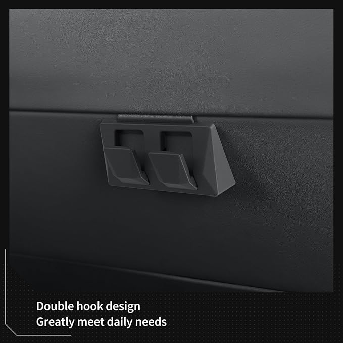 LUCKEASY Glove Box Hook for Tesla ModelYJuniper 2025 2026/Model 3 Highland 2024-2026 Organizer Storage Hook Clips for Hanging Car Accessories Black