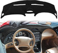 Dash Cover Mat Custom Fit for Ford Mustang Dashboard Cover Pad Cap Carpet Protector(Black) J280