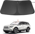 Windshield Sun Shade Custom Fit for 2020-2024 2025 Lincoln Aviator Accessories Foldable Sunshade Sun Blocker Protect Car from Sun Rays & Heat Damage Keep Car Cooler