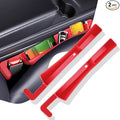 2PCS Car Seat Gap Filler Organizer,Multifunctional Car Gap Fillers with USB and Phone Holder, Universal Car Seat Storage Organizer Between Seats for Phone, Keys, Eyeglasses(Red)