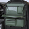 Car Backseat Organizer for Tesla Model X 6seats 2015 2016 2017 2018 2019 2020 2021 2022, Multifunctional Car Organizer Back Seat, Car Storage Organizer with Foldable Table Tray, Large Storage Pockets