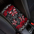 Butterfly Rose Print Center Console Armrest Pad for Cars Dust-Proof Anti-Slip Armrest Seat Storage Box Mat for Car Interior Decor, Easy to Install