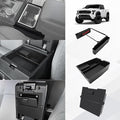 Muslogy Center Console Organizer Compatible with 2024 2025 Toyota Tacoma 4th Gen Accessories Interior Storage Box Insert Tray Phone Pocket(Console Organizer+Hanging Storage +Hidden Box)
