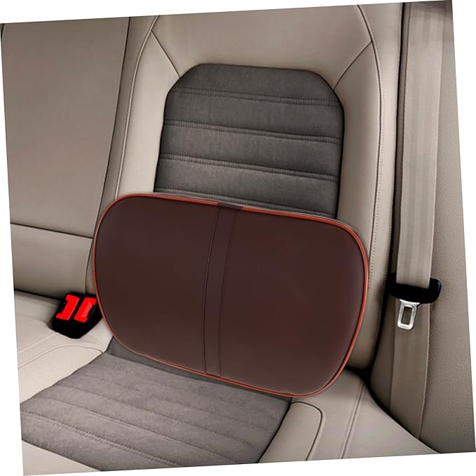 Alipis Car Seat Cushion Lumbar Support Memory Foam Pillow for Office Recliner Gaming Comfort Stability Aesthetics