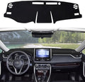 auovo Dashboard Cover Mat Compatible with Toyota RAV4 2024 2023 2022 Accessories 2019-2024 Sunshade Protector Anti-Slip Dash Carpet Cover
