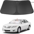 Windshield Sun Shade Custom Fit for 2007 2008 2009 2010 2011 Toyota Camry Accessories Foldable Sunshade Sun Blocker Protect Car from Sun Rays & Heat Damage Keep Car Cooler