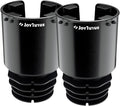 JOYTUTUS Cup Holder Expander for Car, 2 Pack Car Cup Holder Expander for YETI, Hydro Flask, Nalgene, Large Car Cup Holders Hold 18-40 oz Bottles and Mugs, Universal Car Cup Holder Adapter