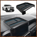 Muslogy Dashboard Storage Box Compatible with 2024 2025 Tacoma & 2025 4Runner Accessories Center Console Organizer w/ 8-inch Screen for SR SR5 TRD PreRunner TRD Sport Off-Road Pro Trailhunter (Blue)
