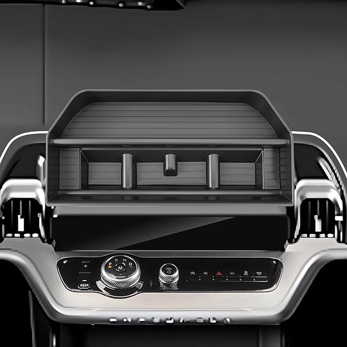 SKTU for 2025 2026 Ford Expedition Dashboard Organizer for 2025 2026 Ford Expedition Behind Screen Organizer 2025 2026 Expedition Dashboard Tray Ford Expedition 2025 2026 Accessories ABS Durable Tray