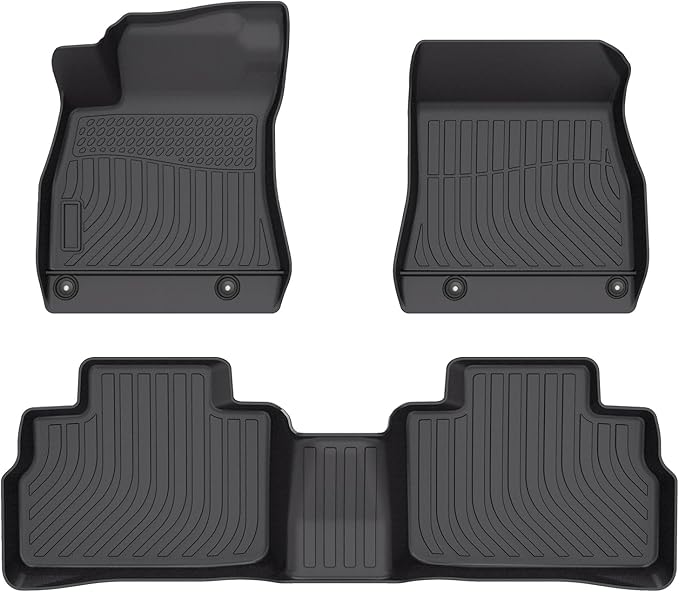 Cartist Custom Fit for Floor Mats Nissan Sentra 2020-2024 2025 2026 All Weather Floor Liner 1st & 2nd Row Carpet Cover TPE Waterproof