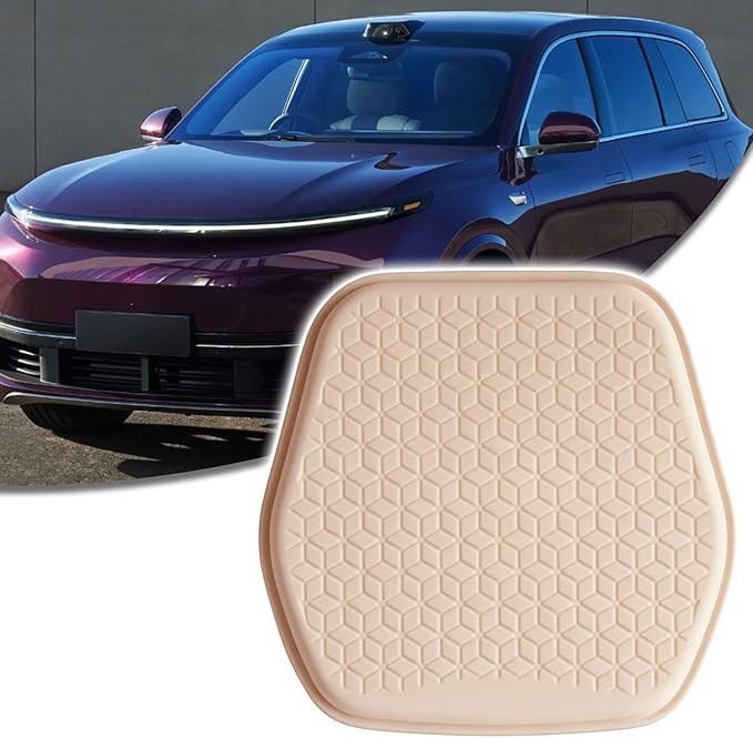 Car Seat Cover Cushion, Seat Protector Pad, Gel Chair Cushion for Front & Back Seats, Universal Non-Slip Breathable Comfortable Chair Covers for Cars SUVs Trucks Office Wheelchair (Pink)