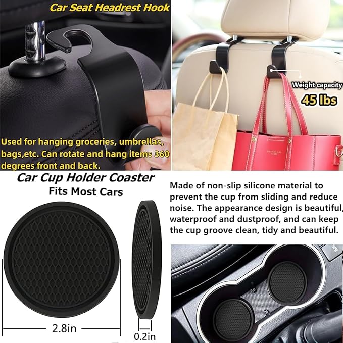 88W Car Charger Super Fast Charging Cigarette Lighter USB Phone Accessories Charger Voltmeter Adapter with QC USB c Type c PD Universal Quick Charge Multi 4 Port for 12-24v Car Cigarette Lighter Plug