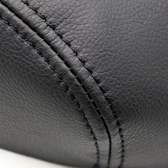 FZJDSD Black Leather Center Console Cover Armrest Cover Replacement Compatible with Honda Pilot 2009 2010 2011 2012 2013 2014 2015