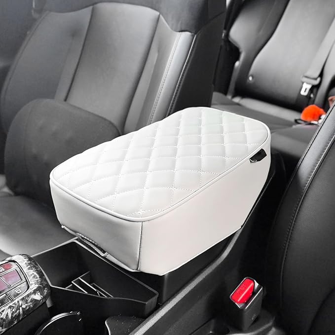 Light Gray Memory Foam Center Console Cover Cushion Pad Car Armrest Arm Rest Cover Cushion Compatible with Kia Sportage 2023-2025 Accessories