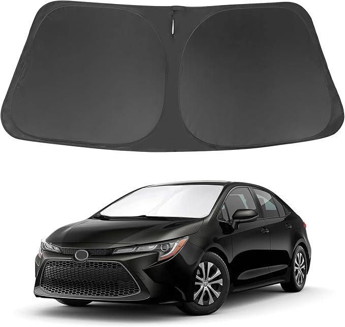 Windshield Sun Shade Fit for 2020-2024 2025 Toyota Corolla Accessories (Not for Corolla Cross) Window Sunshade Protect Car from Sun Rays