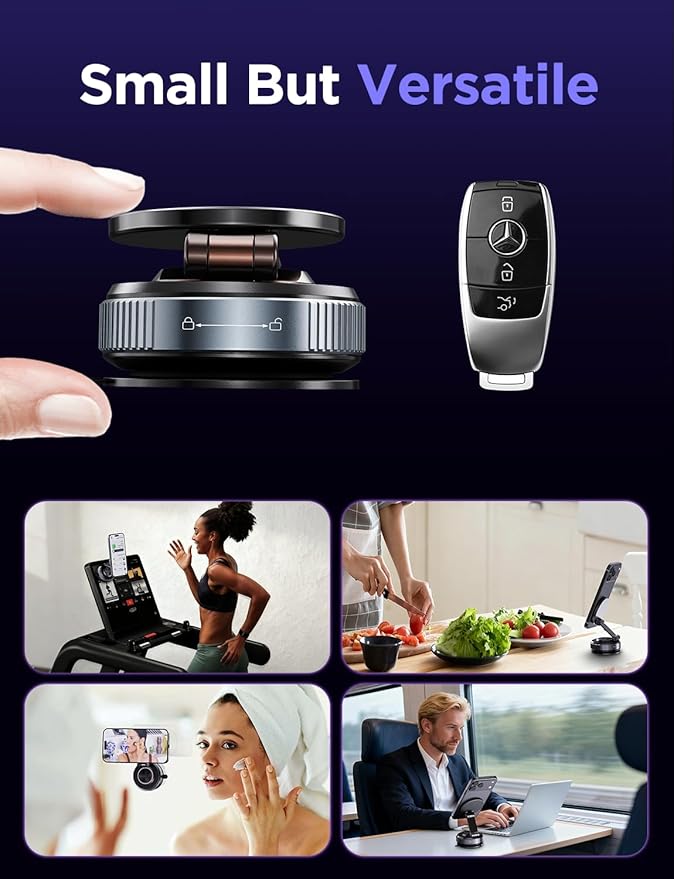 MSXTTLY Car Phone Holder Magnetic Phone Mount for Car 360°Adjustable 2026 Phone Holders for Your Car Travel Gifts Cell Phone Car Mount Compatible for iPhone 17 Pro Max 16 15 14 13 12 Air Plus