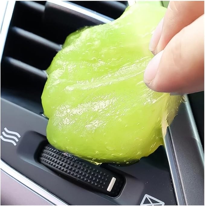 Car Cleaning Gel - Reusable Keyboard Cleaner & Vent Cleaner Slime for & Dirt Removal - Multiuse Air Gel for Automobile & Home Cleaning(G)
