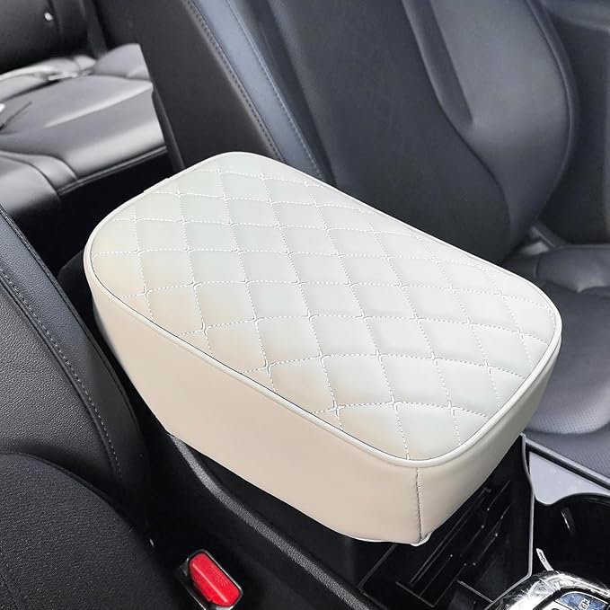 Light Gray Memory Foam Center Console Cover Cushion Pad Car Armrest Arm Rest Cover Cushion Compatible with Kia Sportage 2023-2025 Accessories