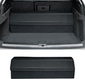 RAHALOY Trunk Organizer for Toyota Sienna – Custom Fit Suede Cargo Storage Box, Foldable Multi-Compartment SUV Organizer for Road Trips, Groceries, Sports Equipment & Emergency Kits, 43.3"x11"x11"