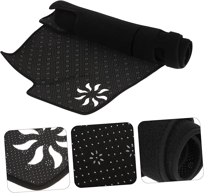 Dashboard Cover Mat for Automotive Interior Slip Polyester Protector for Sunlight and Glare for Left-Hand Drive Cars and Easy to Install