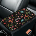 Bulopur Dragonfly Butterfly Car Center Console Cushion Pad Protect from Pet Claws Car Center Console Cover Flannel Auto Console Armrest Cover Universal Armrest Cover Pad