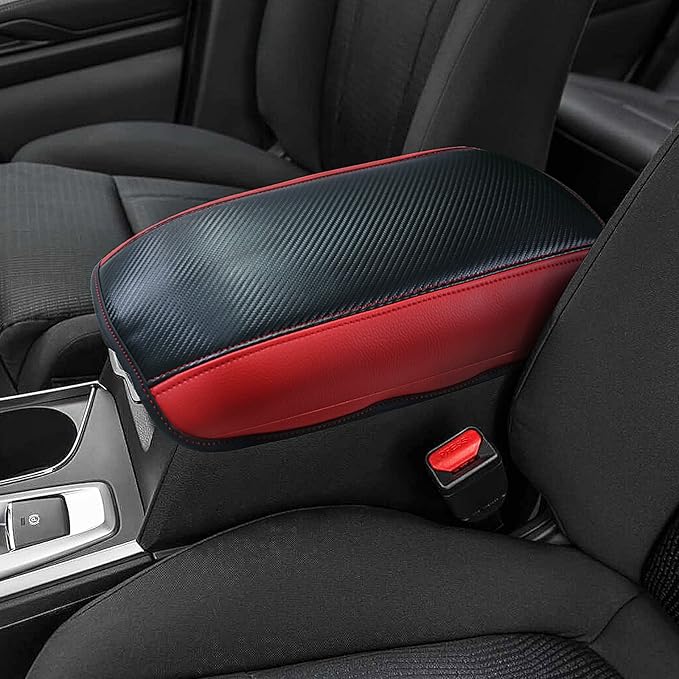 SHAOHAO for 2024 2025 Subaru Ascent Car Armrest Cover for 2019-2023 2024 2025 Subaru Ascent Accessories Center Console Cover Ascent 2023 2024 2025 Arm Rest Console Lid Protector Cushion Cover Pad