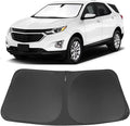 Windshield Sun Shade Custom Fit for 2018-2022 2023 2024 2025 2026 Chevrolet/Chevy Equinox Accessories Foldable Sunshade Sun Blocker Protect Car from Sun Rays & Heat Damage Keep Car Cooler