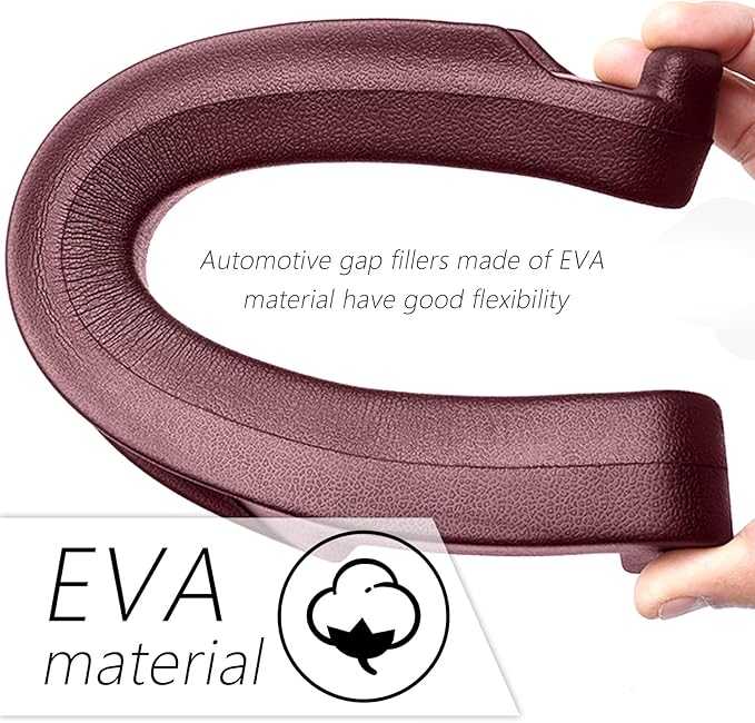 2PCS Car Seat Gap Filler Organizer with Side Hooks + Grooves,3 in 1 Car Seat Side Gap Filler for Filling Crevices and Storing Items,Updated No Drop Seat Guard Vehicle Accessories (Red)