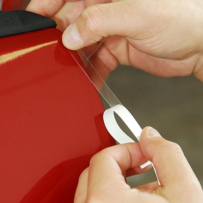 XPEL Door Edge Guard Protection Film Roll, 4-24" Strips - Car or Truck Doors, Protective Barrier Against Minor Scratches, Paint Chips, Door Edge Impact, and Dings - Prevents Damage and Possible Rust