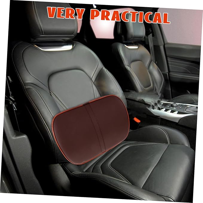 Alipis Car Seat Cushion Lumbar Support Memory Foam Pillow for Office Recliner Gaming Comfort Stability Aesthetics