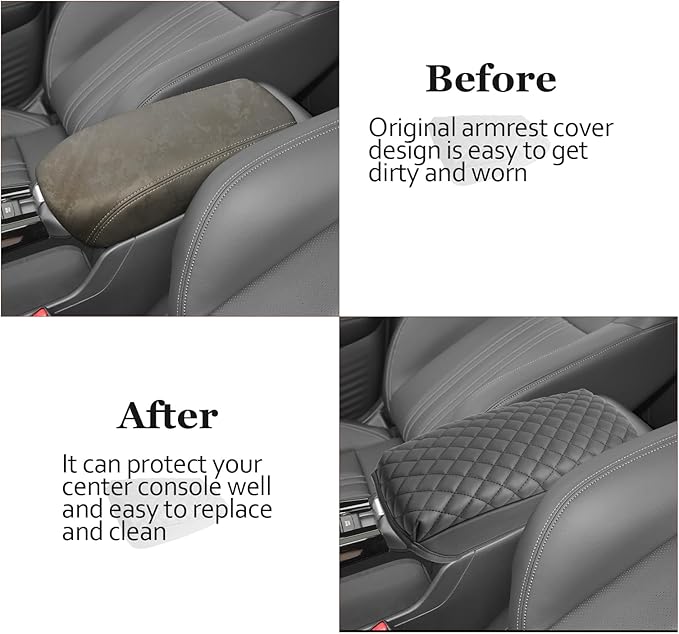 SKTU 2023 2024 2025 2026 HR-V Center Console Cover for 2023 2024 2025 2026 Honda HR-V Armrest Cover Honda HRV 2024 2025 2026 Accessories 2023-2025 2026 HR-V (LX/Sport/EX-L) Center Console Cushion