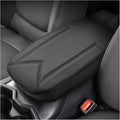 FIILINES Center Console Cover for 2019-2025 2026 Toyota RAV4,Armrest Cover Cushion Pad for Toyota RAV4 Accessories Arm Rest Box Lid Cover PU Leather Armrest Seat Box Protector