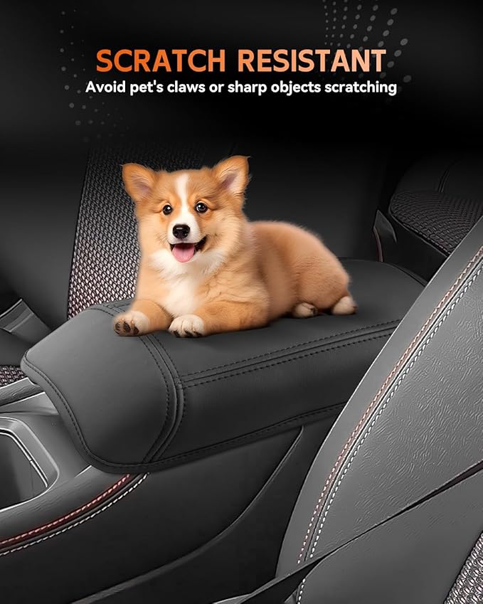 CDEFG for 2025 2026 Nissan Kicks Center Console Cover Armrest Box Cover for Kicks (S, SV, SR) 2025+ Accessories Console Arm Rest Protector