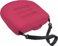 Universal Booster Seat Cushion with Adjustable Height, Breathable Mesh Portable Design with Straps, Improve Vision Improve Sitting Posture Stress Relief Driving Office Family Outdoor - Pink