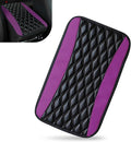 Car Center Console Cover, Leather Armrest Seat Cover Protector, Universal Waterproof Armrest Pad, Car Decoration Accessories, Fit for Most Cars, Vehicles, SUVs (Purple)