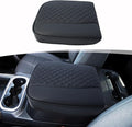 Center Console Armrest Cover for Chevy Chevrolet Silverado 1500/GMC Sierra 2019-2026, Tahoe/Suburban/Yukon 2021-2026, PU Leather Middle Console Lid Protector Arm Rest Cushion Thick Pad(Bucket Seat)