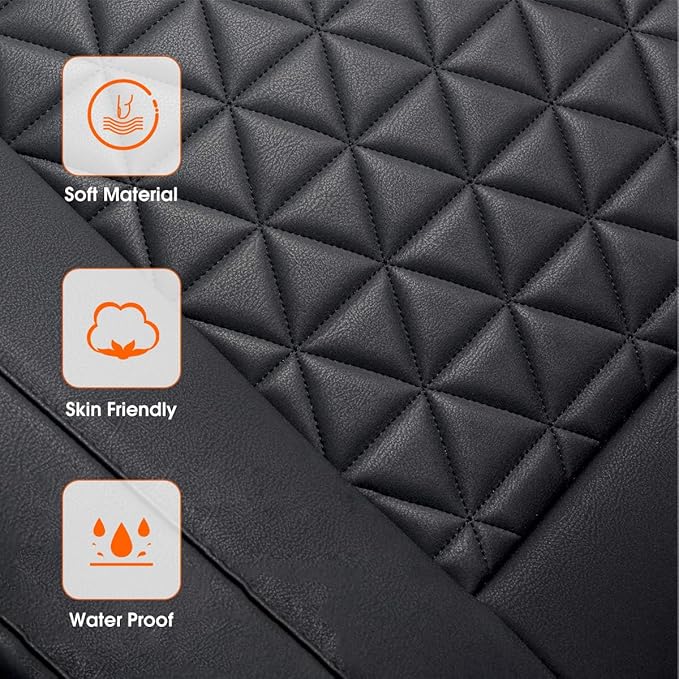 Universal Seat Cushion, Comfortable Seat Cover with Full Back Support in Winter