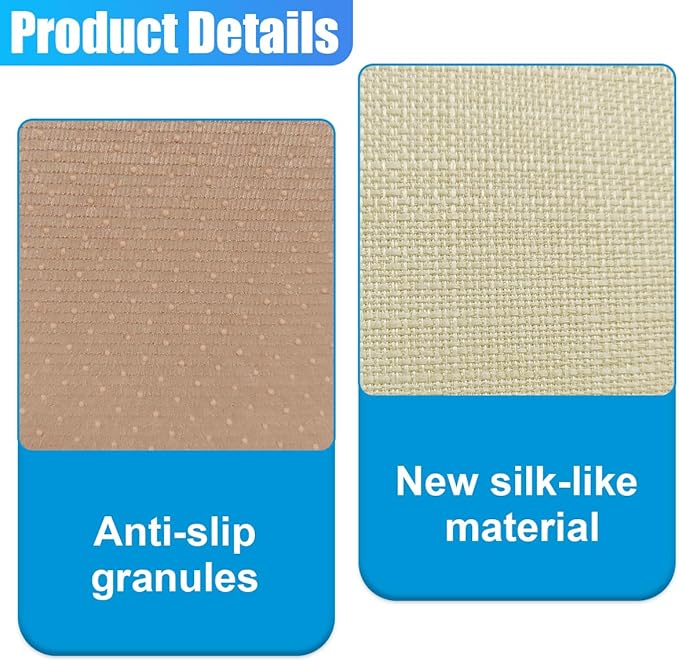 YoRise Car Seat Cover, Universal Cool Auto Front Seat Cushion Protector with Storage Pocket & Non Slip Bottom, Comfortable Breathable Vehicle Driver Seats Pad for SUVs, Trucks, Sedans (Beige)