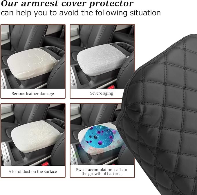 SKTU for 2026 2025 2024 2023 2022 Kia Carnival Center Console Cover KA4 MPV Seat Box Cover Kia Carnival 2024 2025 2026 Accessories Center Console Cushion 2023 2024 2025 2026 Carnival Armrest Cover