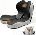 Car Seat Cushion for Long Driving, Office Chair Cushion, Memory Foam Seat Cushion Effectively Increase Height by 3.94 Inch, Car Seat Cushion for Back Pain Sciatica Tailbone Pain Relief.