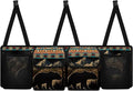 CLOHOMIN Southwest Aztec Bear Car Truck Organizer Cargo Storage Bag with 4 Pockets Backseat Hanging Organizer Car Accessories