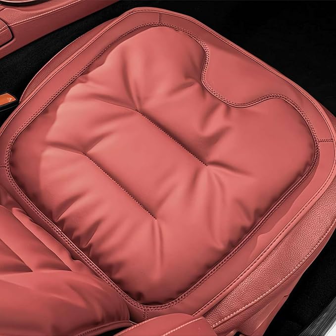 Livena Car Seat Cushion for Long Driving,Personalized Lumbar Support Cushion,Soft Comfortable and Supportive Pad,Lumbar Comfortable Memory Foam CarSeat C-ushion,for Car,Office Or Home Chair