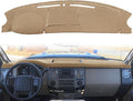 Yiz Dashboard Cover Dash Cover Mat Custom Fit for Ford Super Duty F250 F350 F450 F550 Without Touch Screen J238 (Beige)