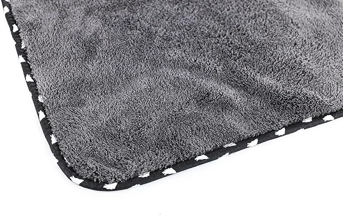 The Rag Company - The Wolf Pack - Premium Ultra-Soft Microfiber Detailing Towels; Buttersoft Suede Edge; Perfect for Buffing and Final Wipedowns; 480GSM, 16in x 16in, Mixed Earth Tone Colors (3-Pack)