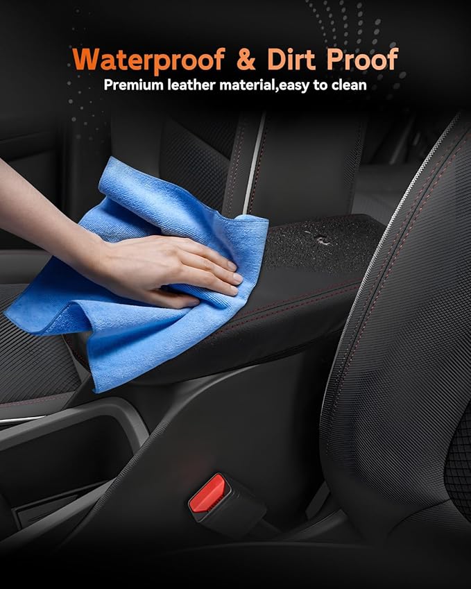 CDEFG for Chevrolet Trailblazer 2021-2025 2026 Center Console Cover Armrest Box Cover for Chevy Trailblazer (LS, LT, Activ, RS) Accessories Arm Rest Protector