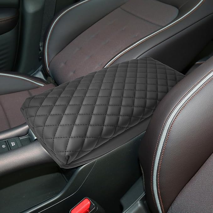 SHAOHAO Center Console Cover for 2023 2024 2025 Honda HR-V Accessories Armrest Cover 2023 2024 2025 HR-V (LX, EX-L, Sport) Car Console Arm Rest Soft Pad Lid Protection 2024 2025 HRV Scratch Ressitant